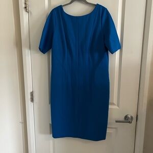 Boden Vibrant Blue Midi Dress